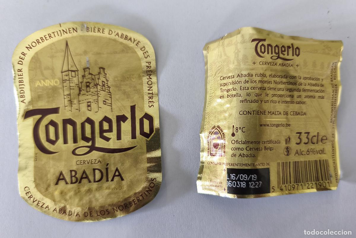 Coleccionismo de cervezas: ETIQUETA CERVEZA - TONGERLO - Belgica