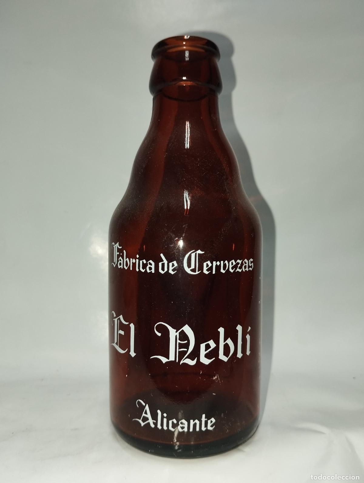 Coleccionismo de cervezas: BOTELLA DE CERVEZA EL NEBLI ALICANTE 1/5