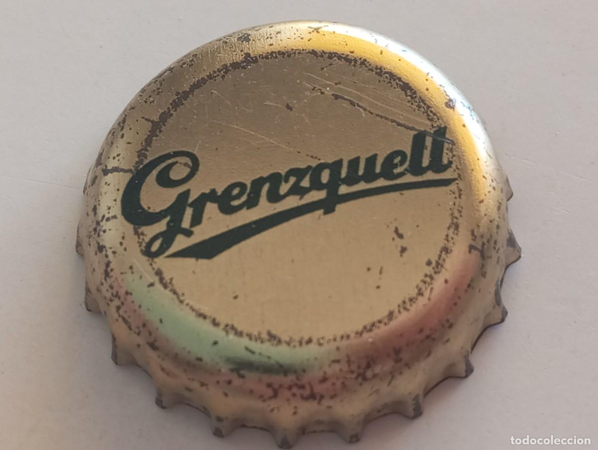 Collectionnisme de bi&egrave;res: Chapa tap&oacute;n corona de la cerveza alemana GRENZQUELL