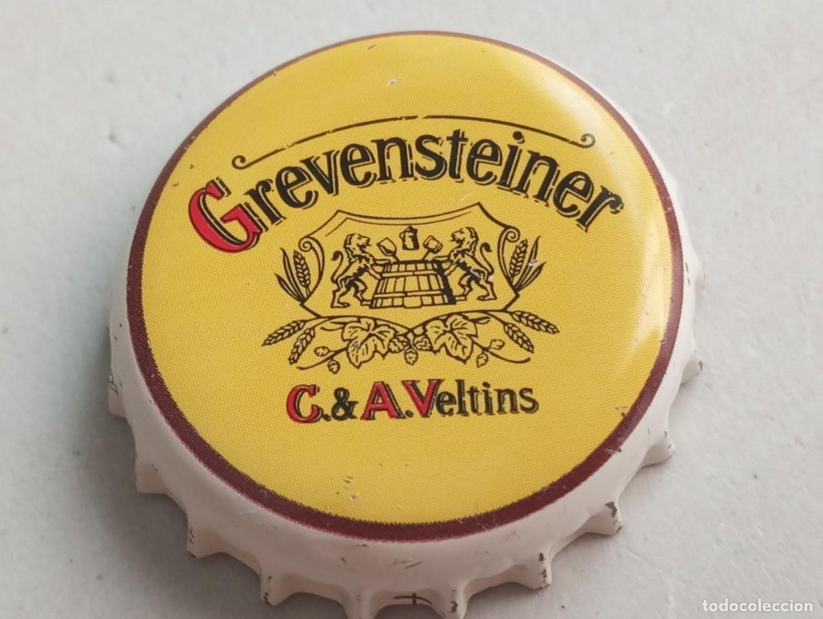 Collectionnisme de bi&egrave;res: Chapa tap&oacute;n corona de la cerveza alemana GREVENSTEINER NATUR-RADLER