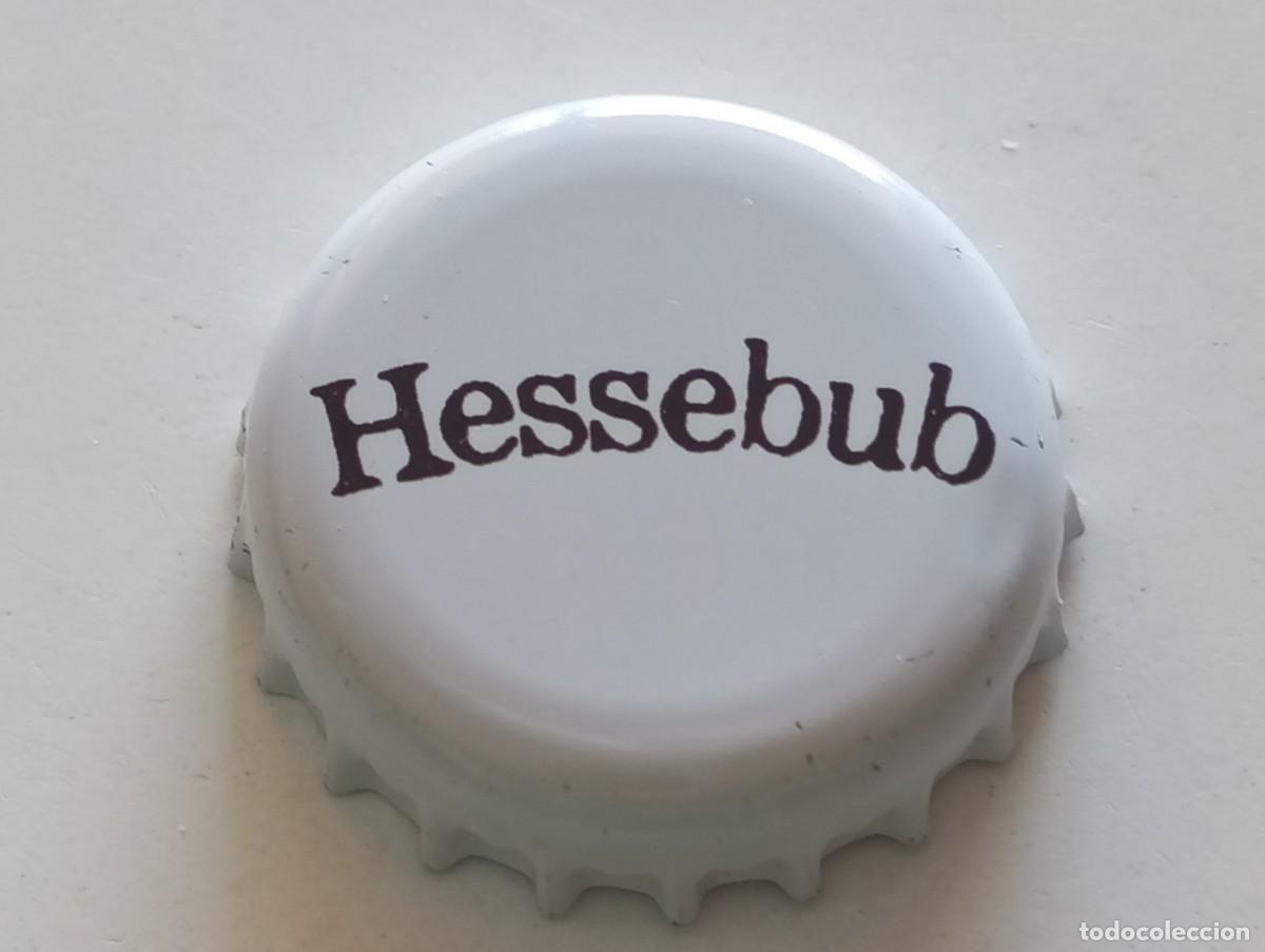 Coleccionismo de cervezas: Chapa tap&oacute;n corona de la cerveza alemana HESSEBUB
