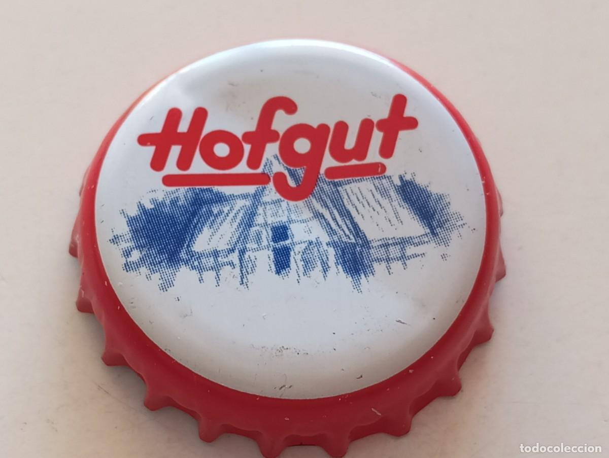 Coleccionismo de cervezas: Chapa tap&oacute;n corona de la cerveza alemana HOFGUT (STRALSUNDER)