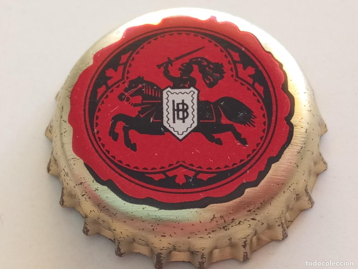Coleccionismo de cervezas: Chapa tap&oacute;n corona de la cerveza alemana HOLSTEN