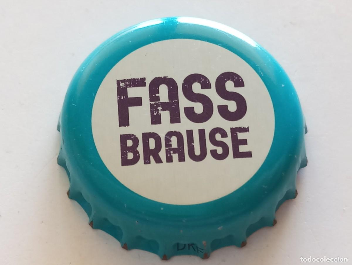 Coleccionismo de cervezas: Chapa tap&oacute;n corona de la cerveza alemana HOLSTEN FASS BRAUSE