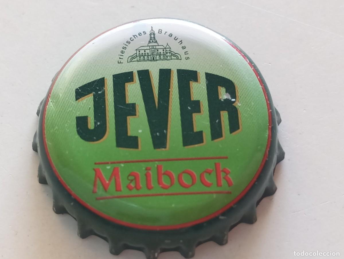 Coleccionismo de cervezas: Chapa tap&oacute;n corona de la cerveza alemana JEVER MAIBOCK