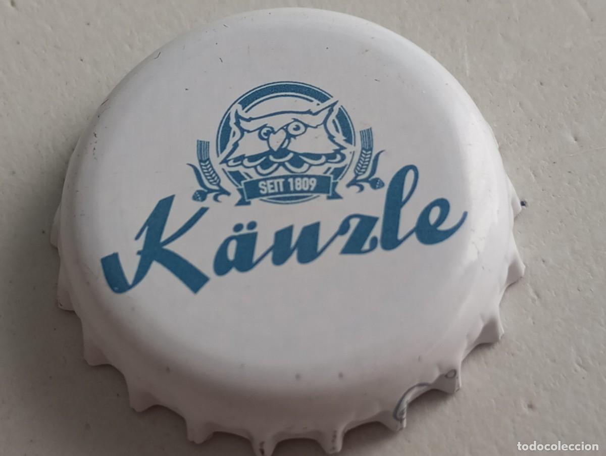 Coleccionismo de cervezas: Chapa tap&oacute;n corona de la cerveza alemana K&Auml;UZLE SEIT 1809
