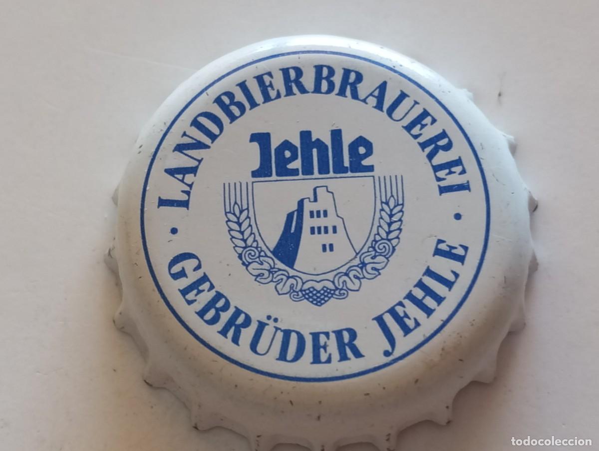 Coleccionismo de cervezas: Chapa tap&oacute;n corona de la cerveza alemana JEHLE LANDBIERBRAUEREI - GEBR&Uuml;DER JEHLE