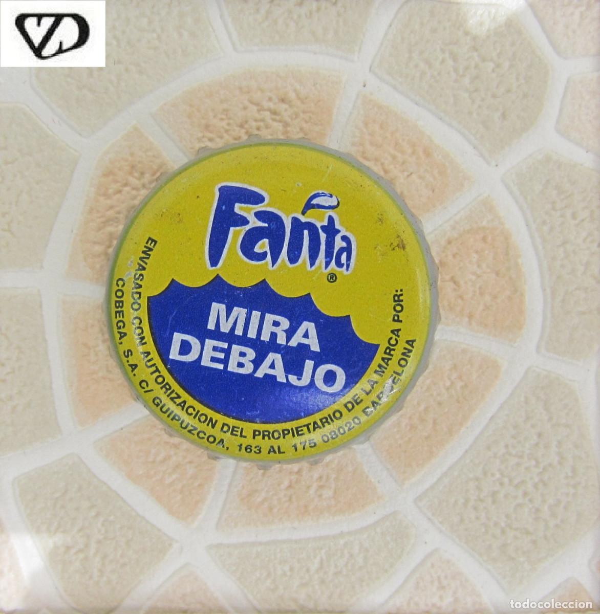 Coleccionismo de cervezas: CHAPAS TAPON CORONA CHAPA REFRESCO FANTA