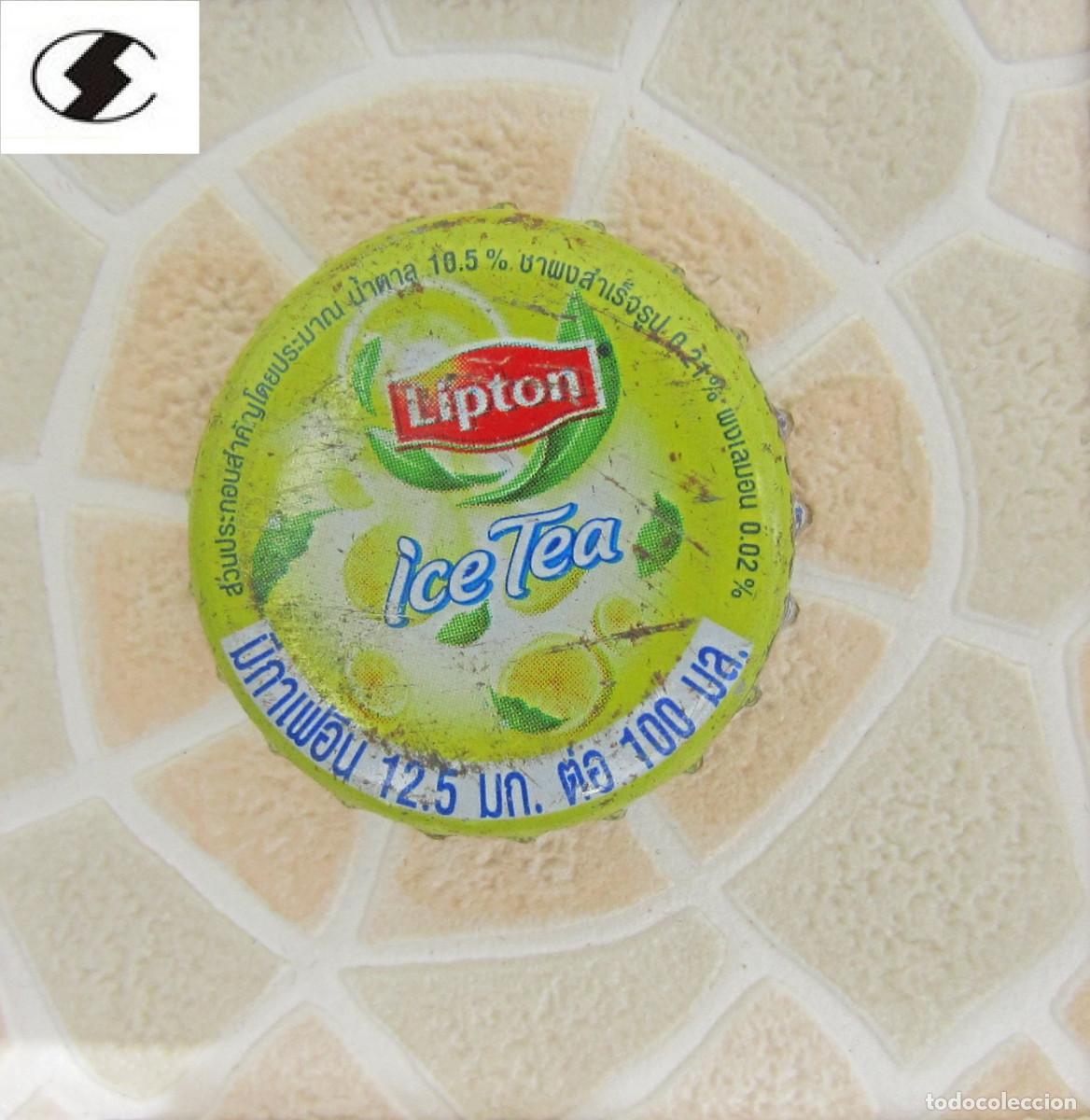 Coleccionismo de cervezas: CHAPAS TAPON CORONA CHAPA REFRESCO LIPTON