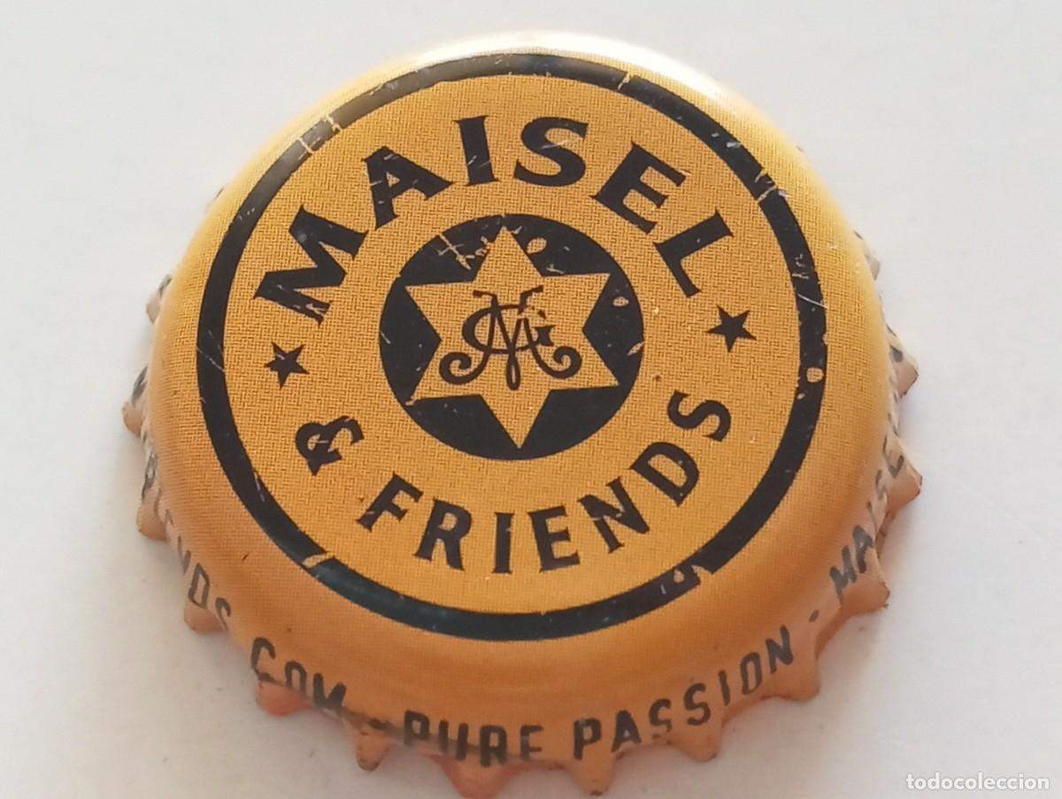 Collezionismo di birre: Chapa tap&oacute;n corona de la cerveza alemana MAISEL & FRIENDS