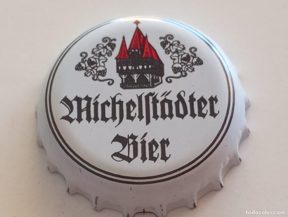 Coleccionismo de cervezas: Chapa tap&oacute;n corona de la cerveza alemana MICHELST&Auml;DTER BIER