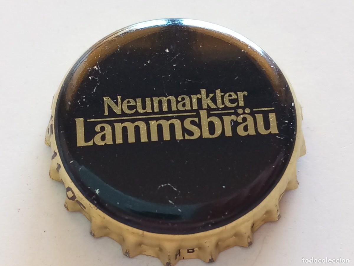 Coleccionismo de cervezas: Chapa tap&oacute;n corona de la cerveza alemana NEUMARKTER LAMMSBR&Auml;U