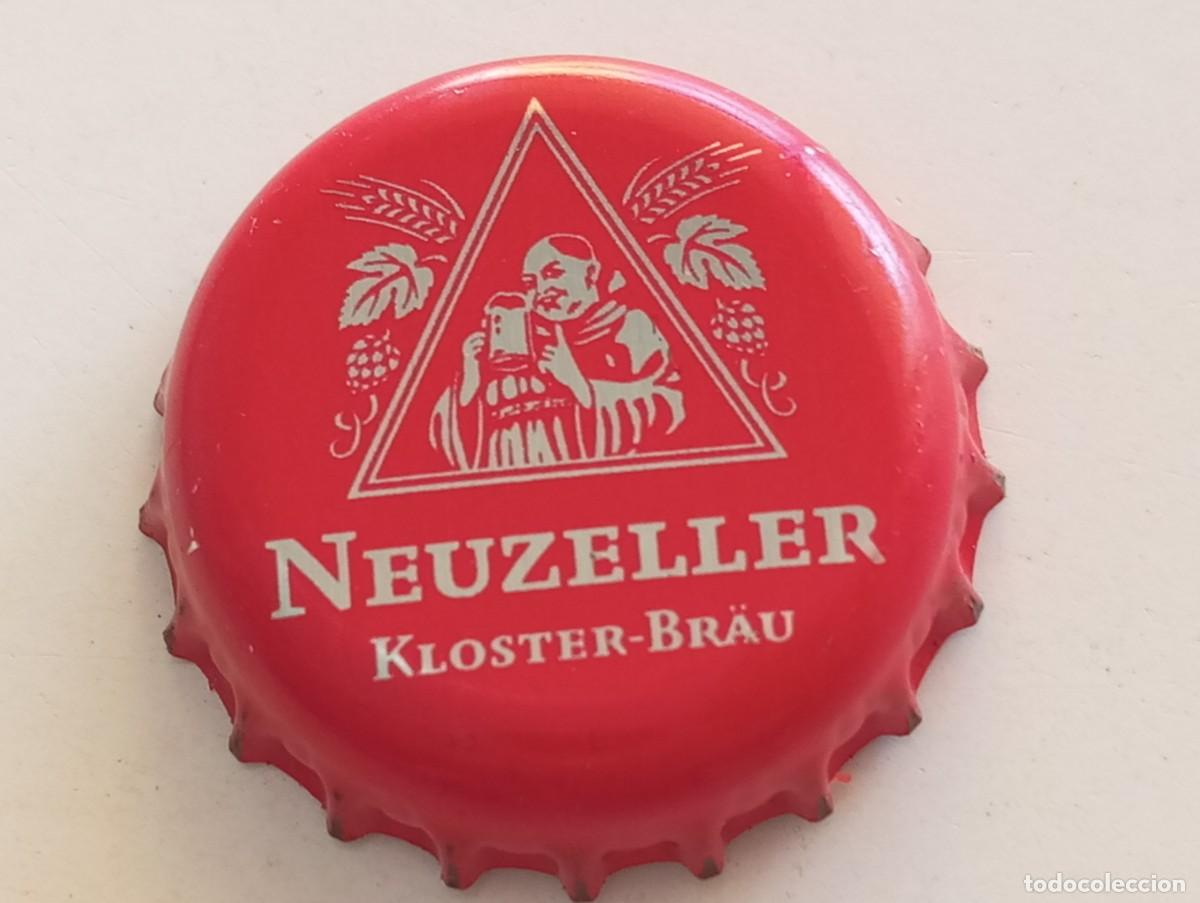 Coleccionismo de cervezas: Chapa tap&oacute;n corona de la cerveza alemana NEUZELLER KLOSTER-BR&Auml;U
