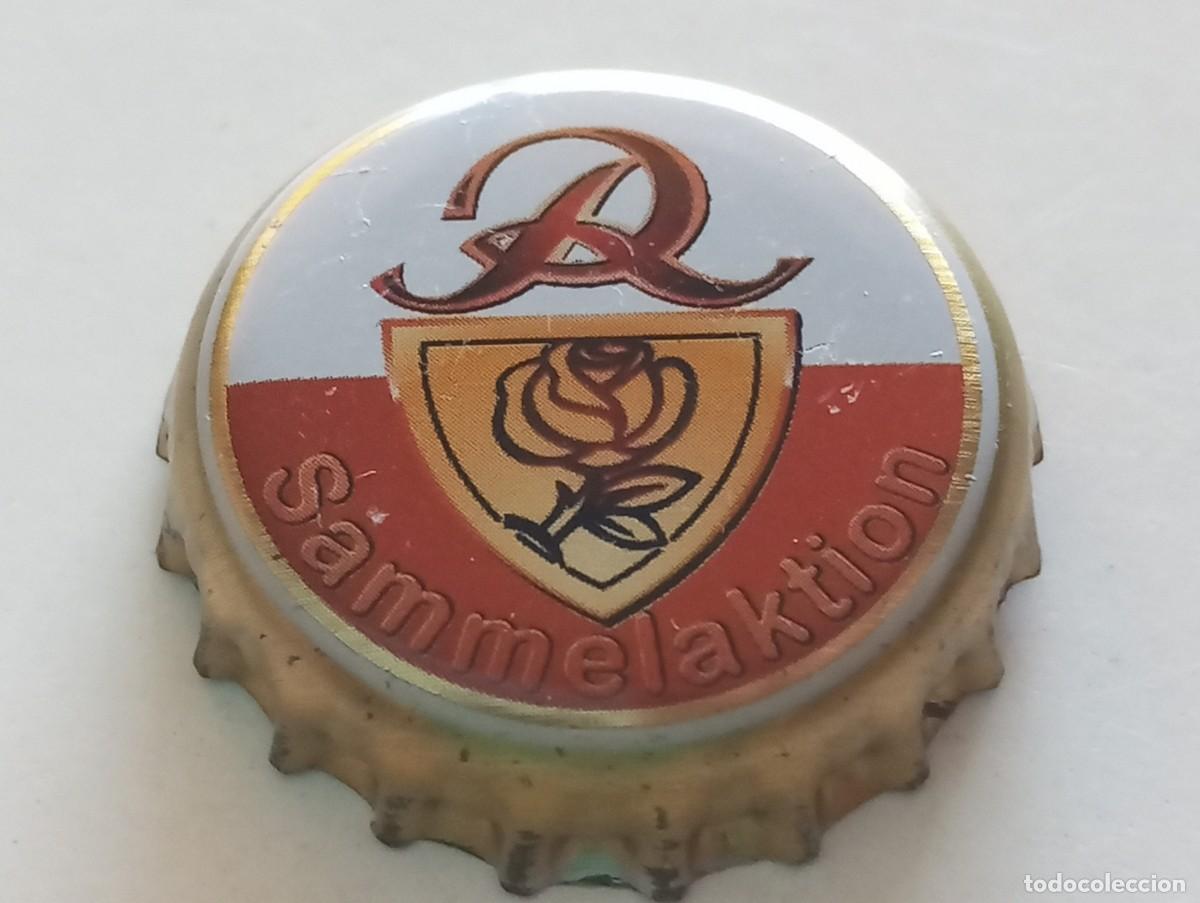 Coleccionismo de cervezas: Chapa tap&oacute;n corona de la cerveza alemana ROSEN SAMMELAKTION