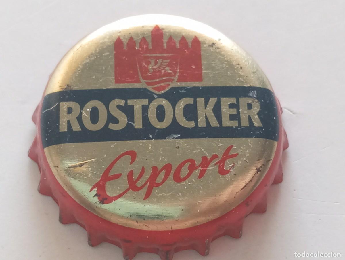 Coleccionismo de cervezas: Chapa tap&oacute;n corona de la cerveza alemana ROSTOCKER EXPORT