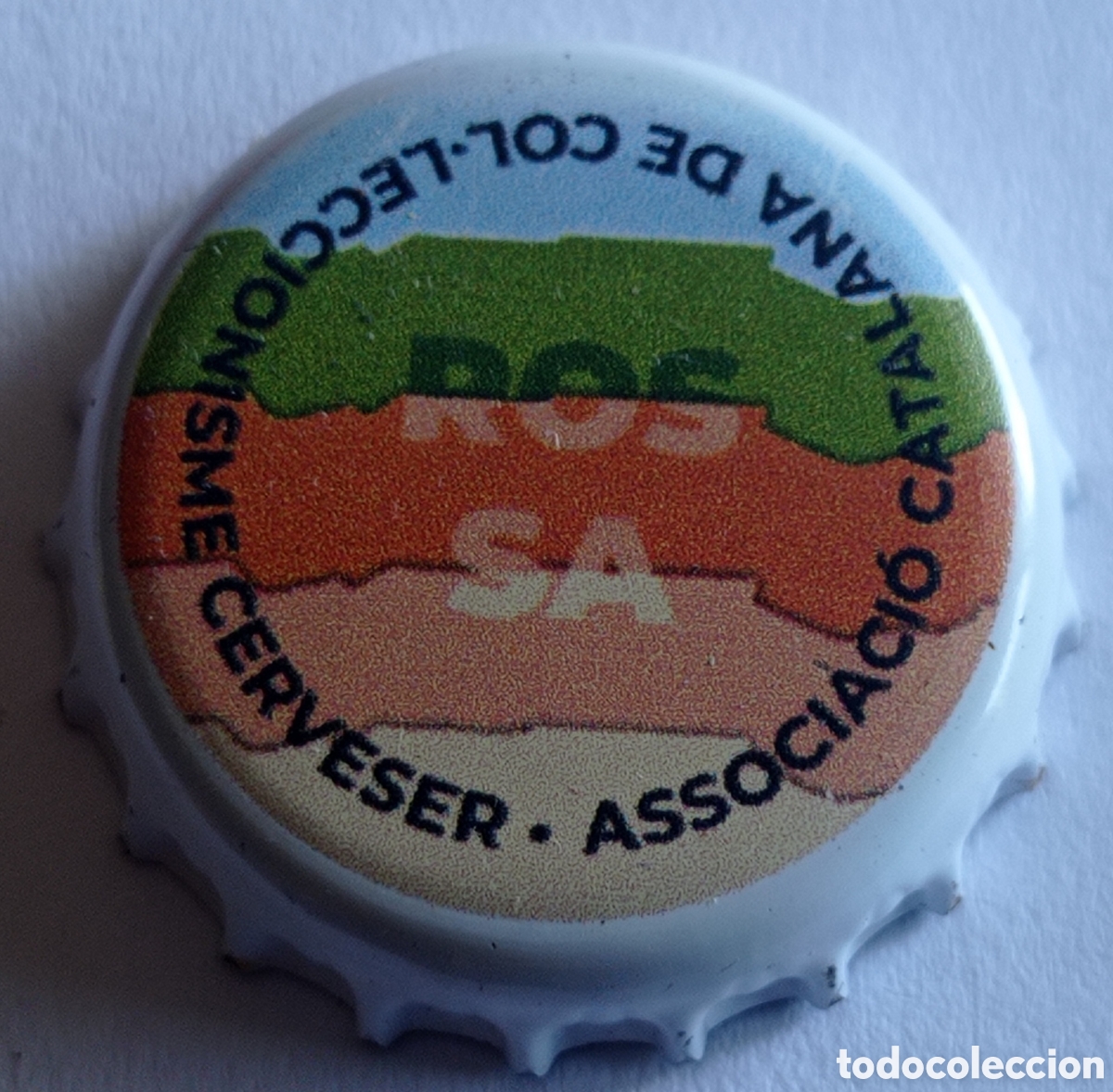Coleccionismo de cervezas: TAP&Oacute;N CORONA CERVEZA ARTESANA