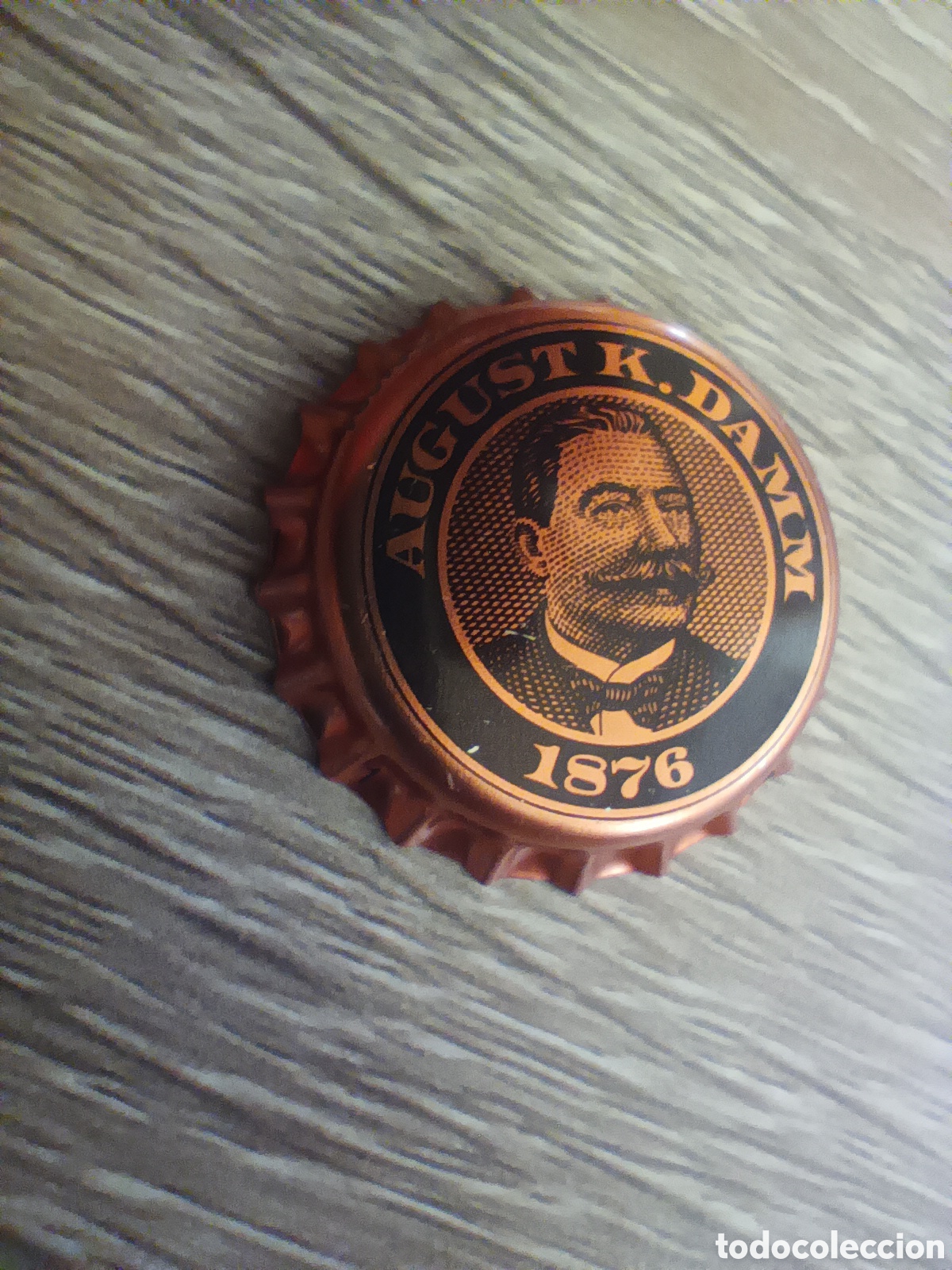 Coleccionismo de cervezas: CHAPA TAPON CORONA CERVEZA DAMM SIN USAR