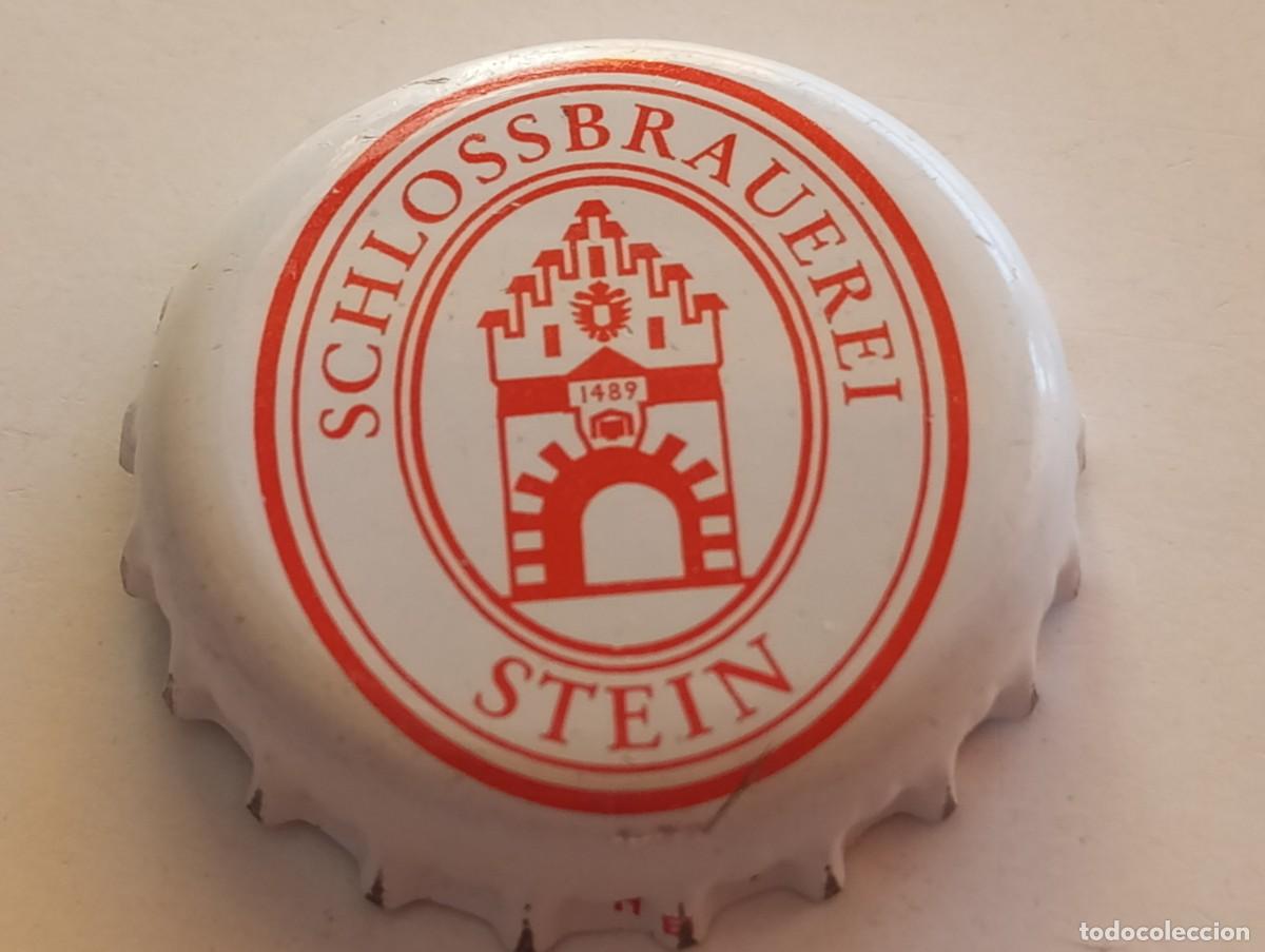 Coleccionismo de cervezas: Chapa tap&oacute;n corona de la cerveza alemana SCHLOSSBRAUEREI STEIN