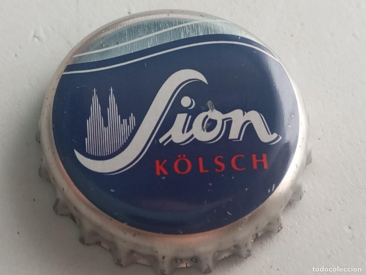 Coleccionismo de cervezas: Chapa tap&oacute;n corona de la cerveza alemana SION K&Ouml;LSCH