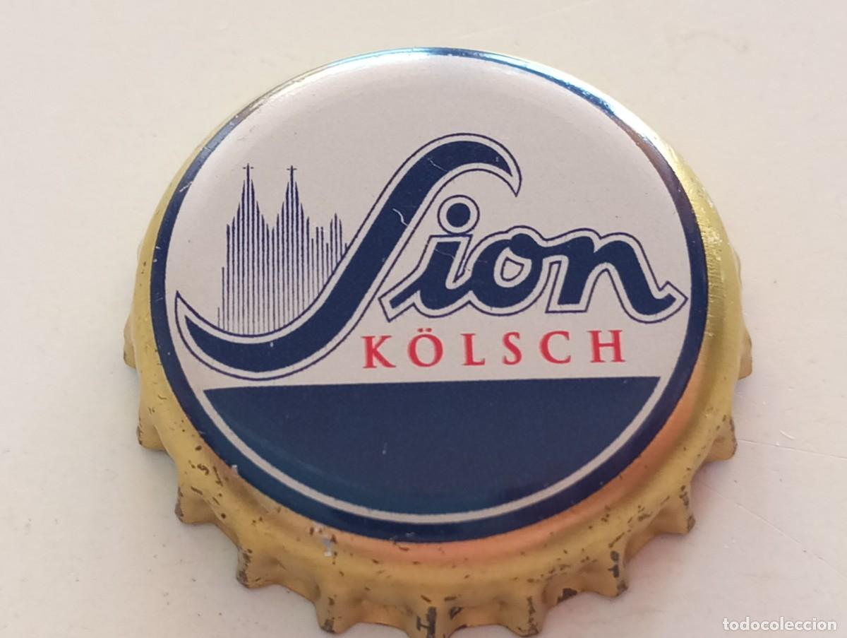 Coleccionismo de cervezas: Chapa tap&oacute;n corona de la cerveza alemana SION K&Ouml;LSCH