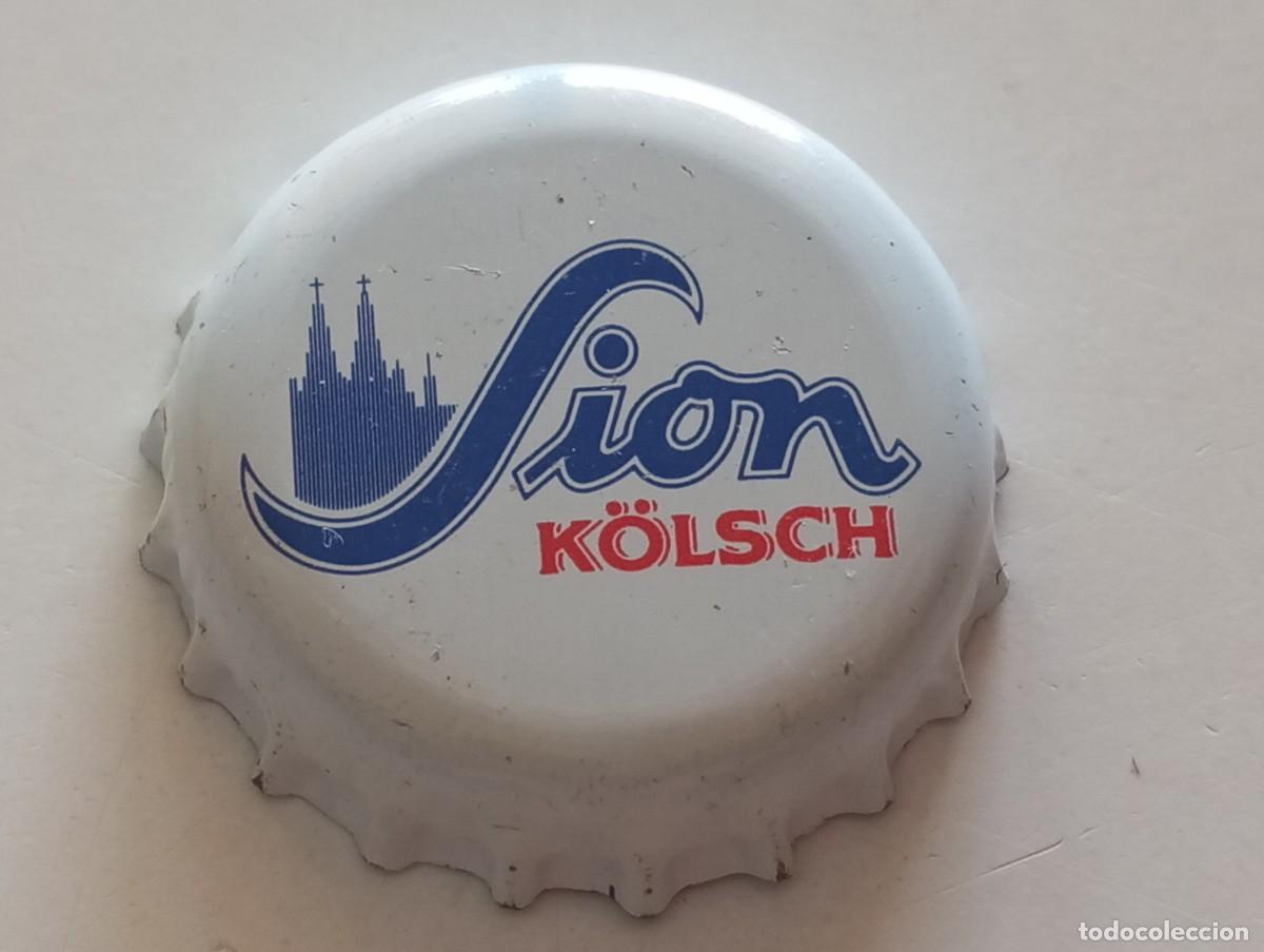 Coleccionismo de cervezas: Chapa tap&oacute;n corona de la cerveza alemana SION K&Ouml;LSCH