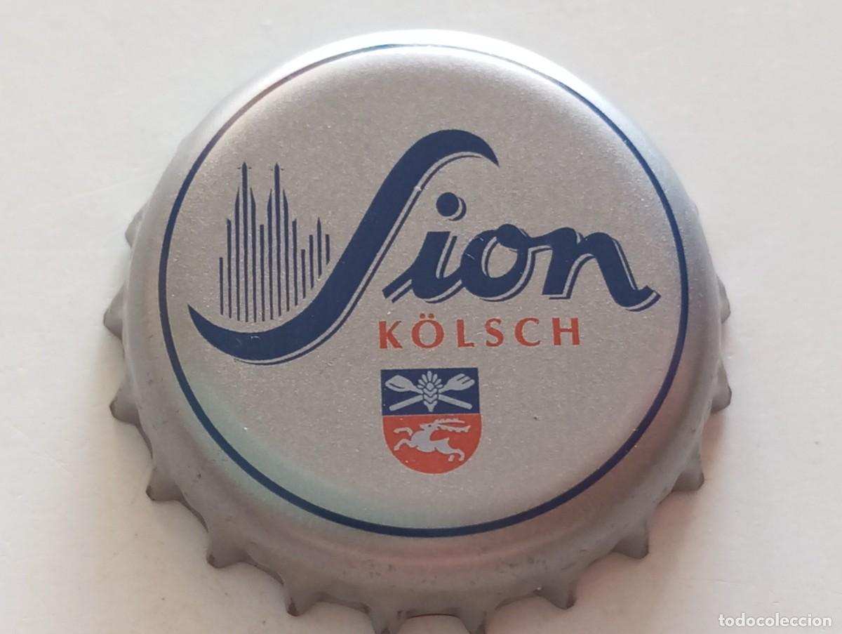 Coleccionismo de cervezas: Chapa tap&oacute;n corona de la cerveza alemana SION K&Ouml;LSCH