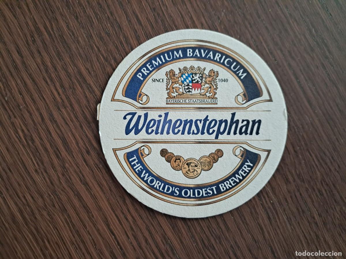 Coleccionismo de cervezas: posavasos de cerveza, weihenstephan. - Foto 2