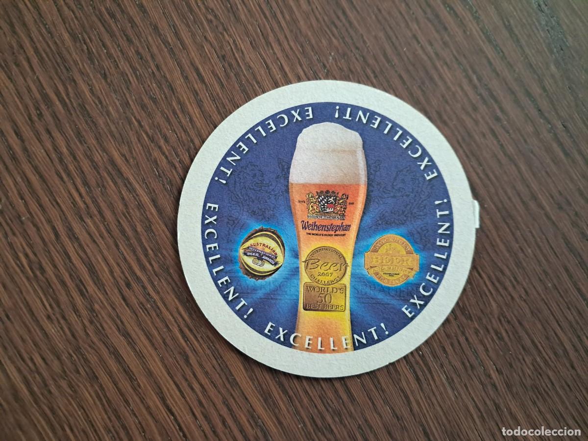 Coleccionismo de cervezas: posavasos de cerveza, weihenstephan.