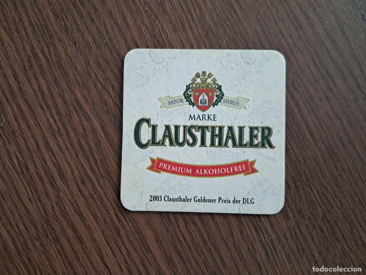 Coleccionismo de cervezas: posavasos de cerveza, Clausthaler. - Foto 2