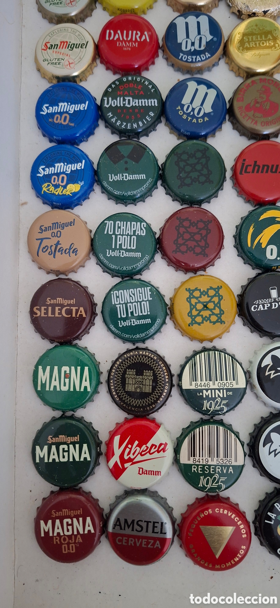 Coleccionismo de cervezas: 108 chapas cerveza refrescos - Foto 3