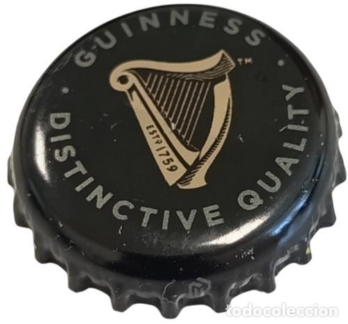 Coleccionismo de cervezas: Irlanda Capsule Bi&egrave;re Beer Crown Cap Guinness Distinctive Quality RP807 tap&oacute;n corona