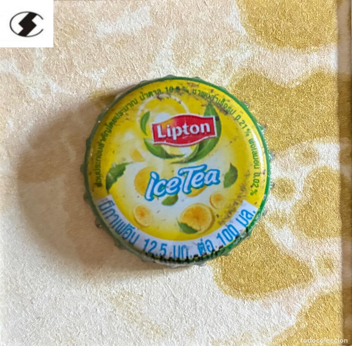 Coleccionismo de cervezas: CHAPA REFRESCO LIPTON CHAPAS TAPON CORONA
