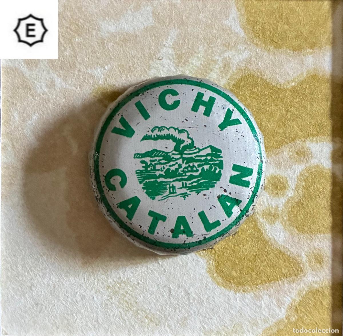Coleccionismo de cervezas: CHAPA AGUA VICHY CATALAN CHAPAS TAPON CORONA