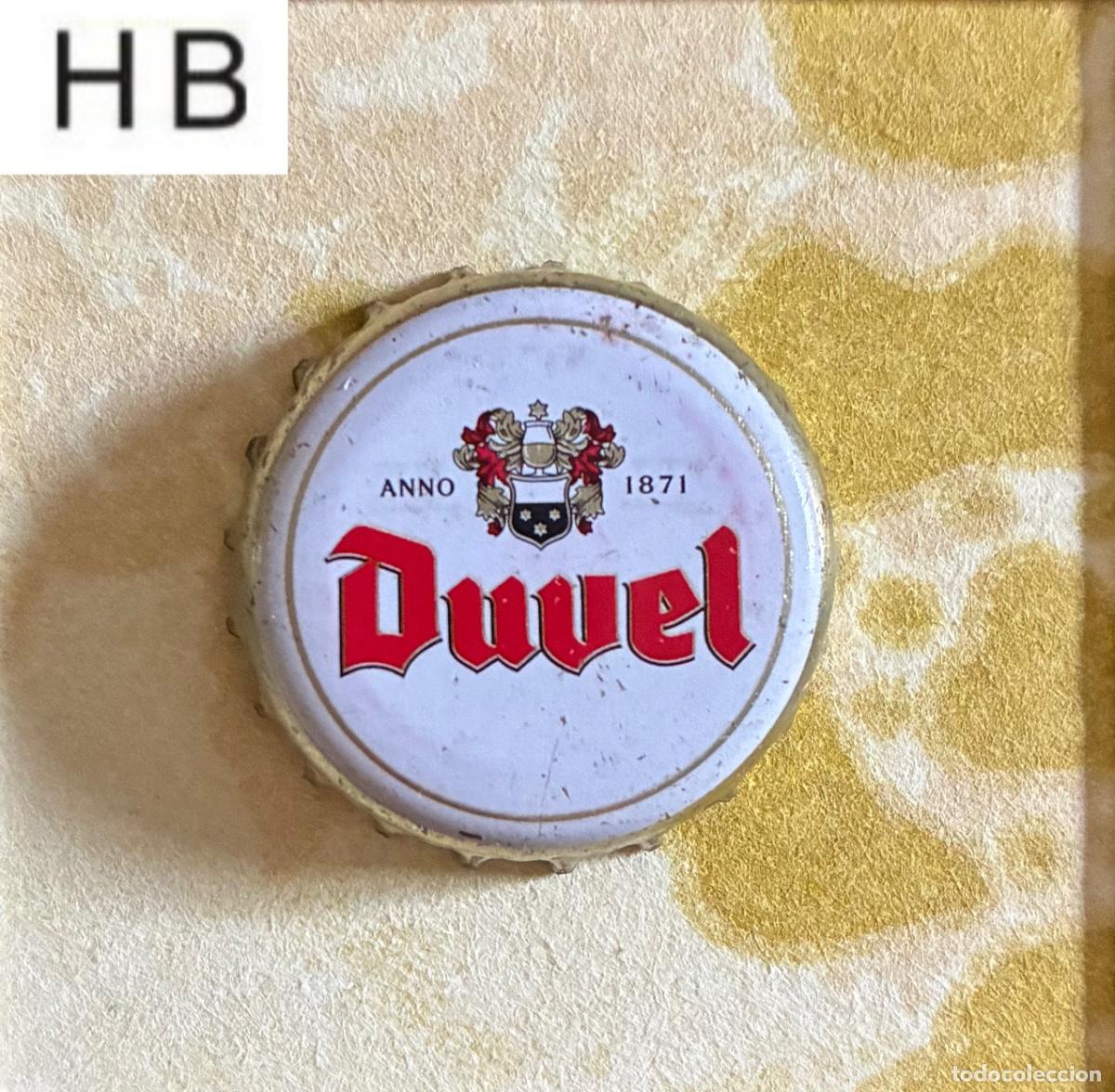 Coleccionismo de cervezas: CHAPA CERVEZA DUVEL CHAPAS TAPON CORONA