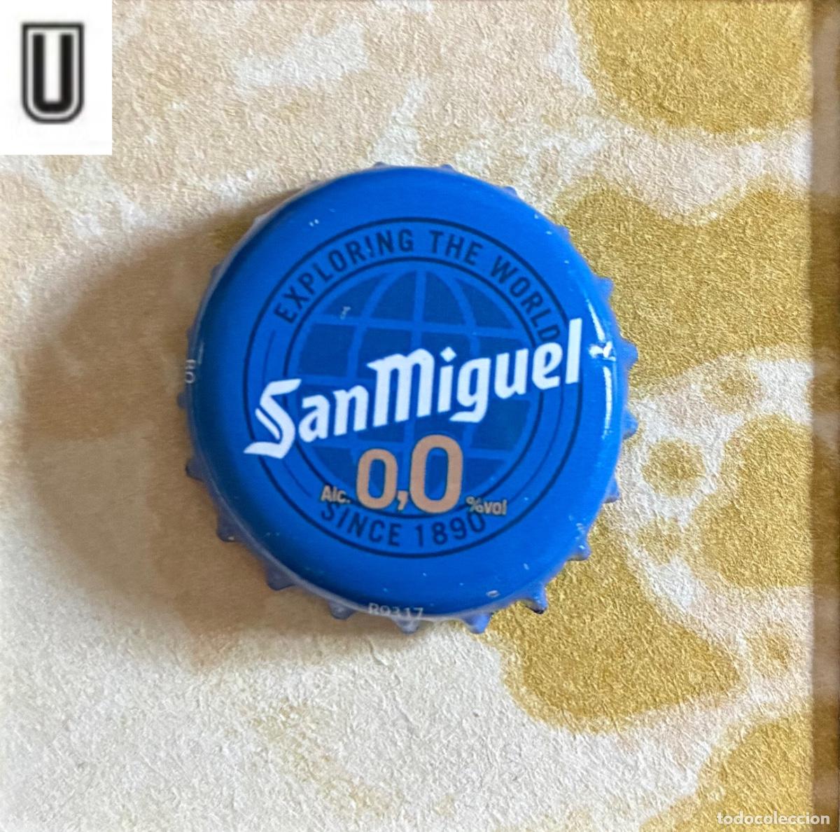 Coleccionismo de cervezas: CHAPA CERVEZA SAN MIGUEL CHAPAS TAPON CORONA