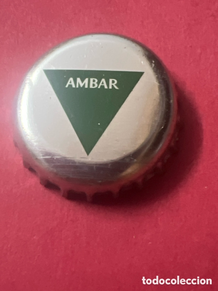 Coleccionismo de cervezas: T4/X73/F5. CHAPA CERVEZA - AMBAR