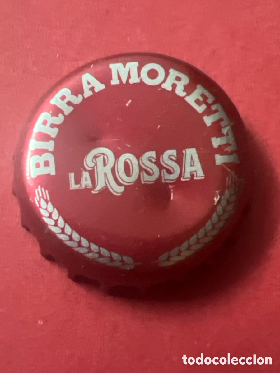 Coleccionismo de cervezas: T4/X90/J4. CHAPA CERVEZA - Birra Moretti La Rossa