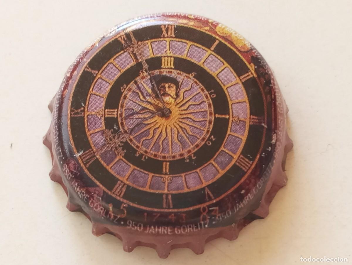 Colecionismo de cervejas: Chapa tap&oacute;n corona de la cerveza alemana LANDSKRON AUS G&Ouml;RLITZ 150 JAHRE (1869-2019)