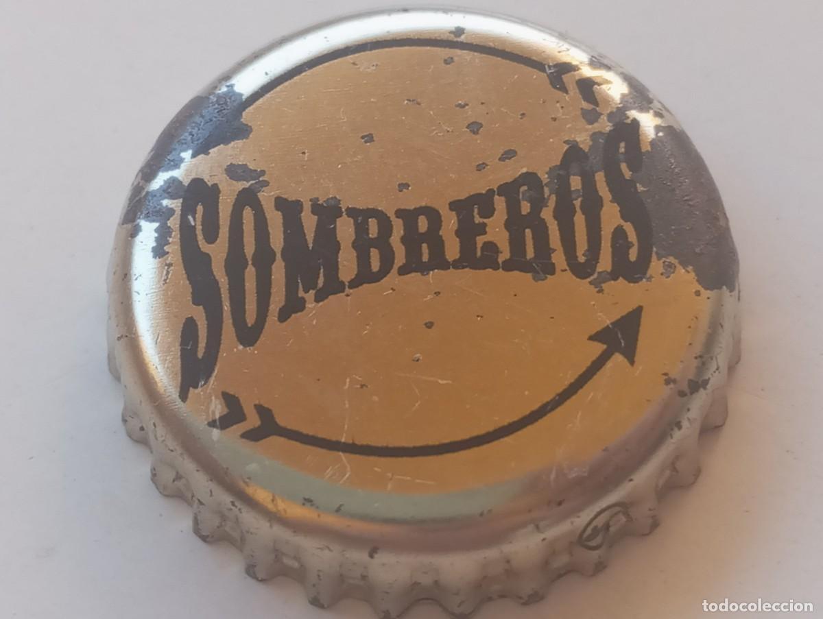 Coleccionismo de cervezas: Chapa tap&oacute;n corona de la cerveza alemana SOMBREROS TEQUILA BEER