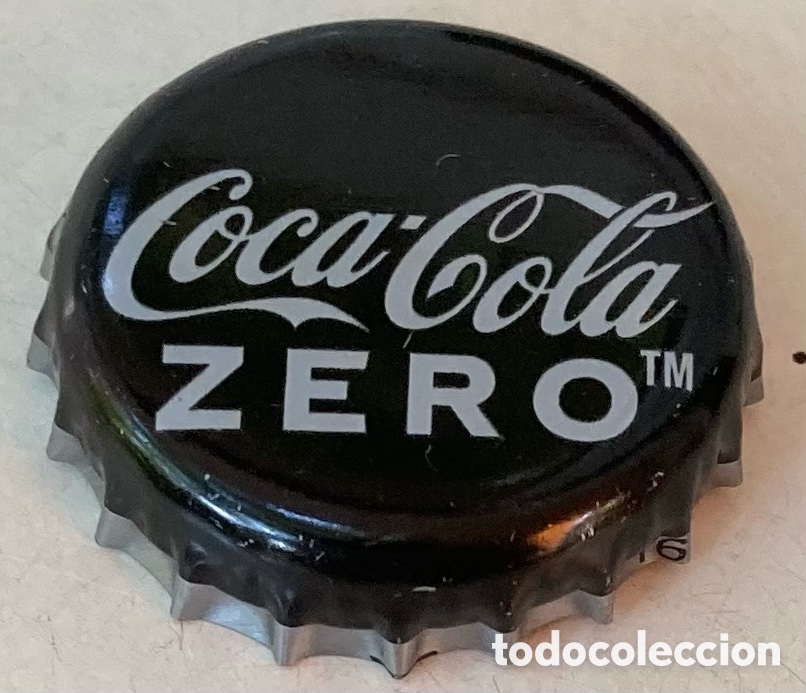 Coleccionismo de cervezas: BOTTLE CAP TAP&Oacute;N CORONA CHAPA REFRESCO TAPPI CAPSULE COKE COCA COLA ZERO.--LOTE N.3957-CARMANJO
