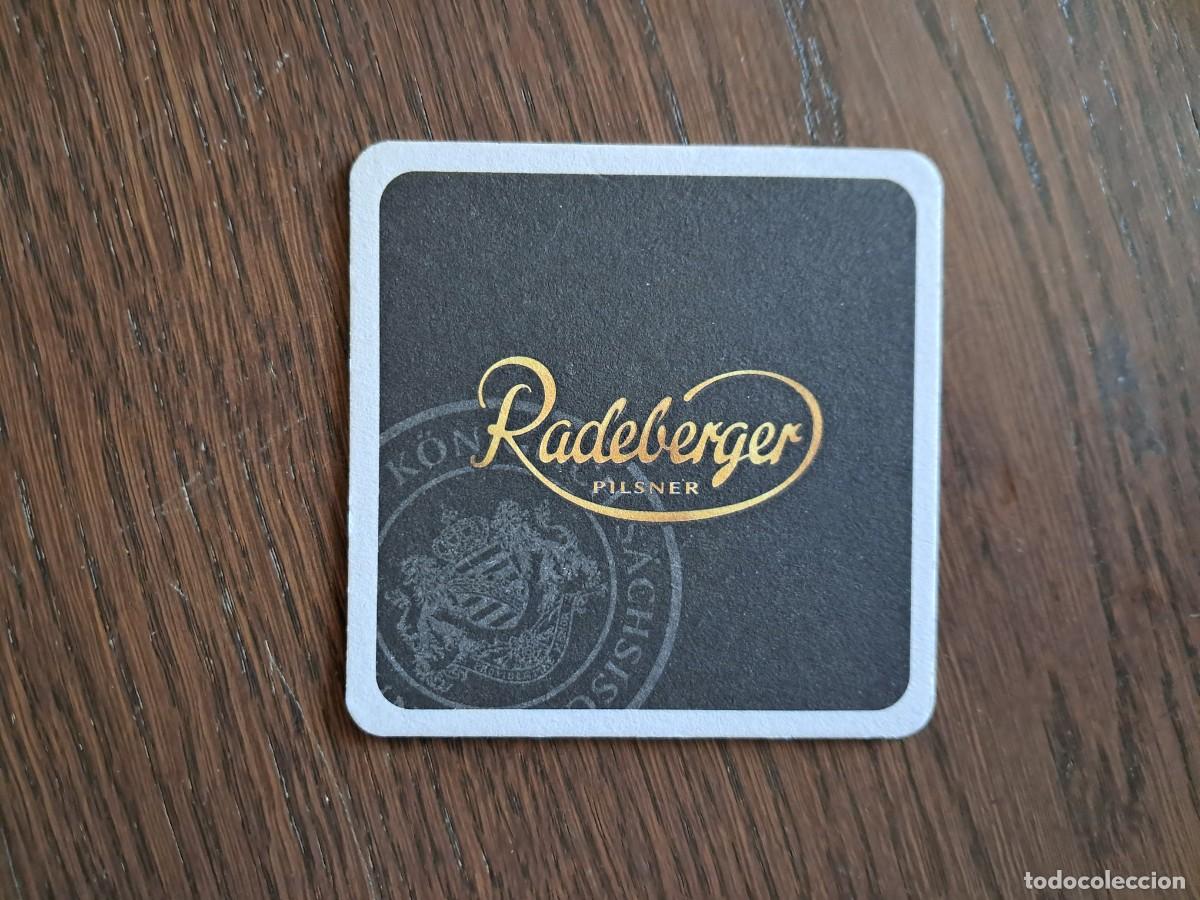 Coleccionismo de cervezas: posavasos de cerveza, Radeberger.