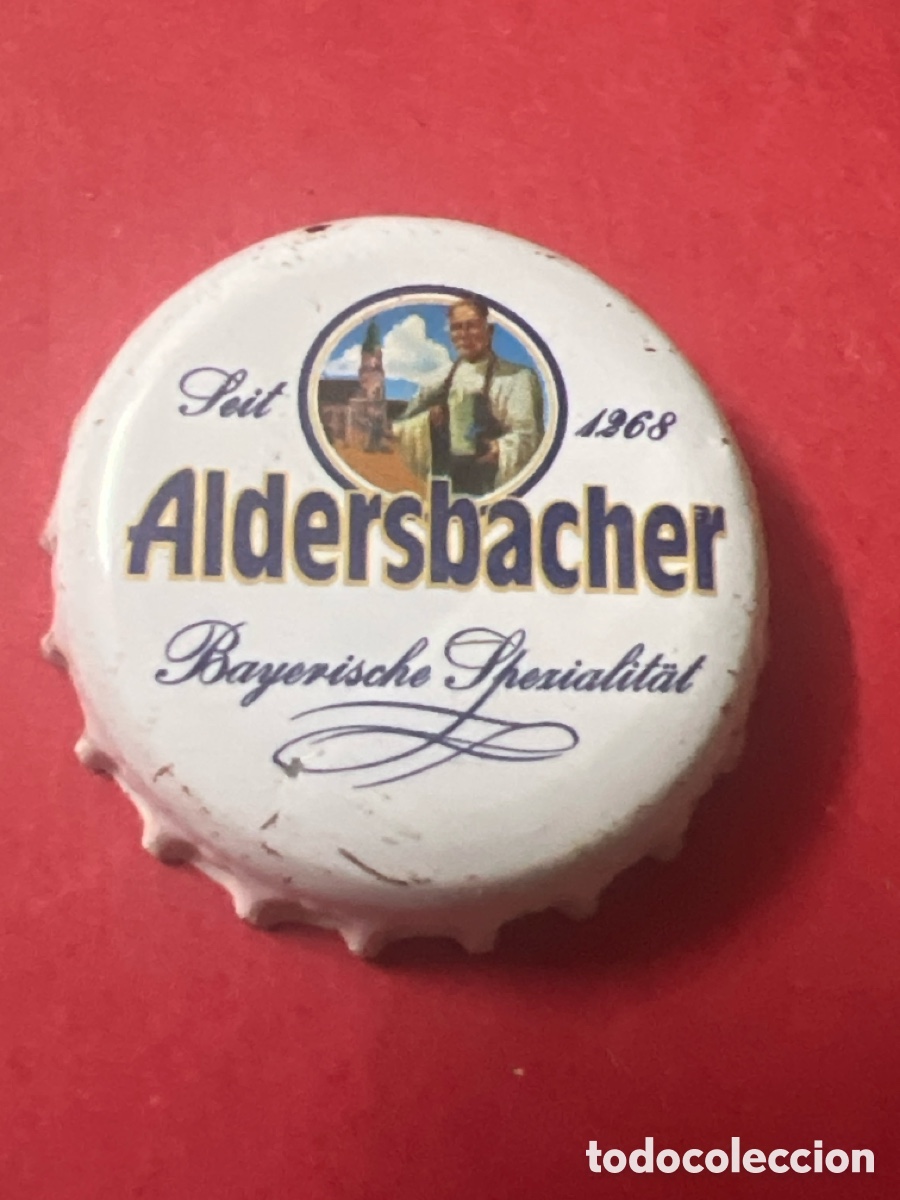 Coleccionismo de cervezas: T4/X90/Q4. CHAPA CERVEZA - Aldersbacher seit 1268 Bayerische Spezialitat