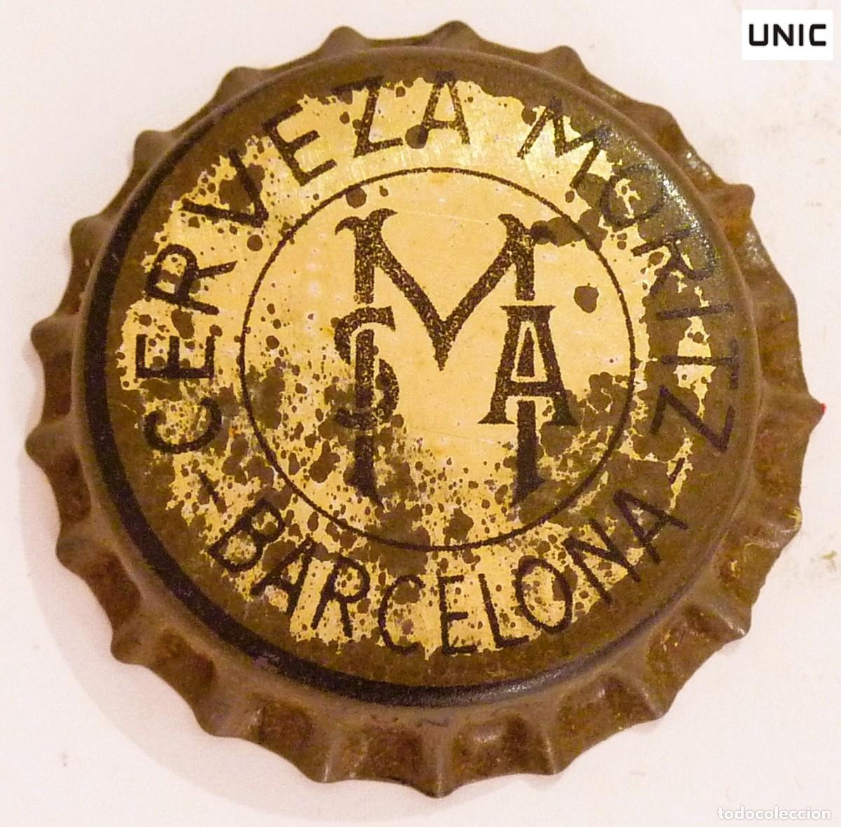 Coleccionismo de cervezas: Chapa Cerveza MORITZ xapa kronkorken tappi bottle cap capsule SIN USAR - JV