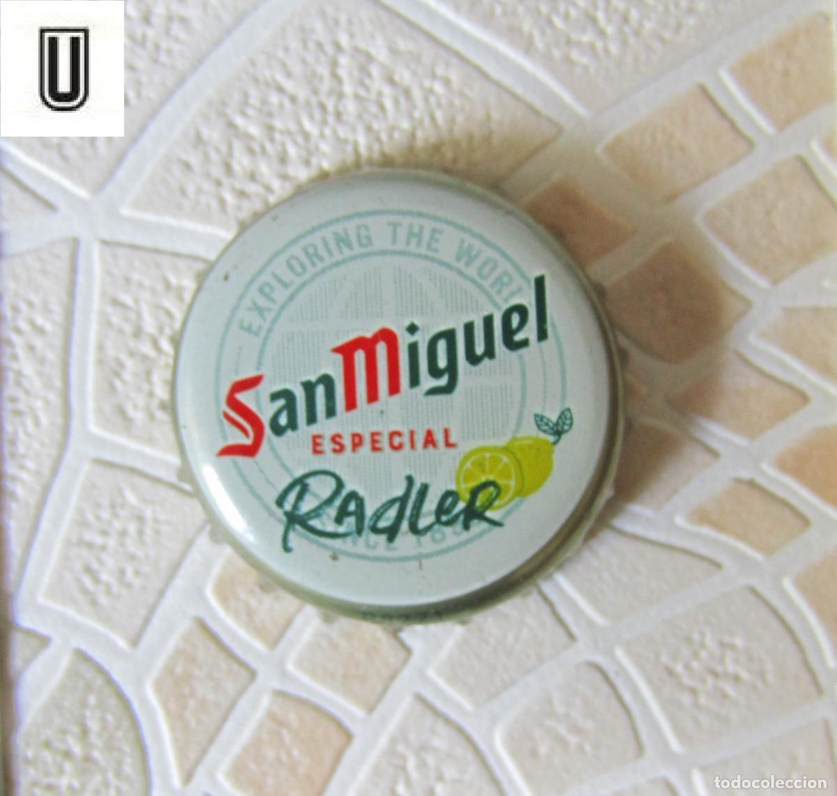 Coleccionismo de cervezas: CHAPAS TAPON CORONA CHAPA CERVEZA SAN MIGUEL RADLER