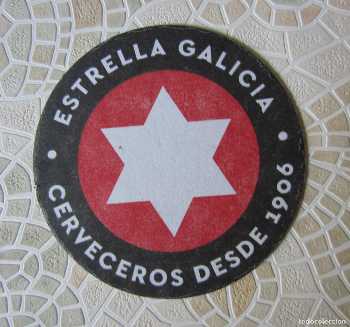 Coleccionismo de cervezas: CHAPAS TAPON CORONA POSAVASOS CERVEZA ESTRELLA GALICIA