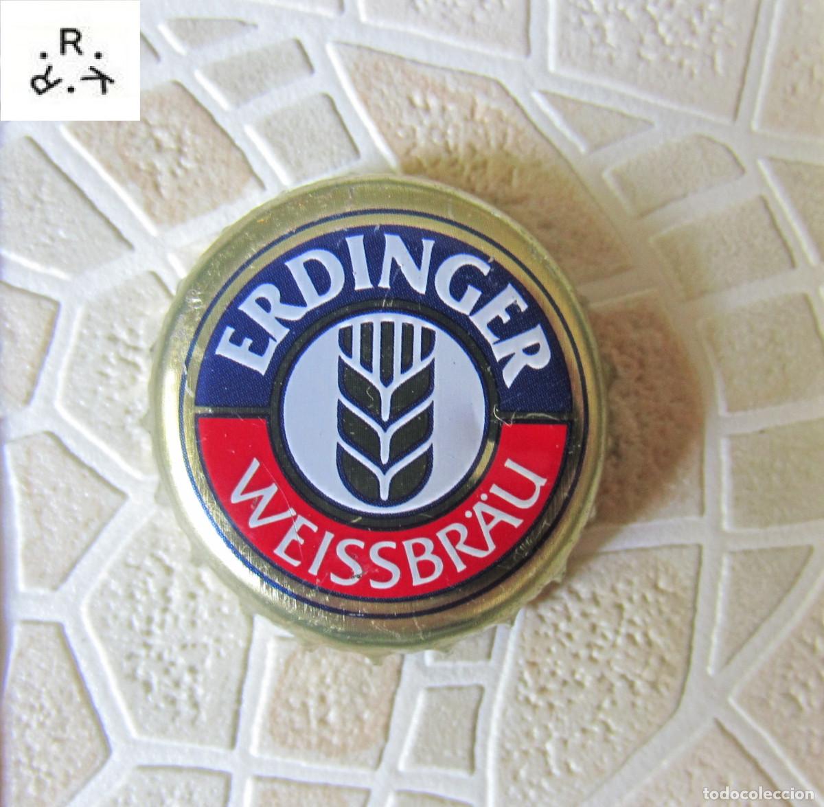 Coleccionismo de cervezas: CHAPAS TAPON CORONA CHAPA CERVEZA ERDINGER