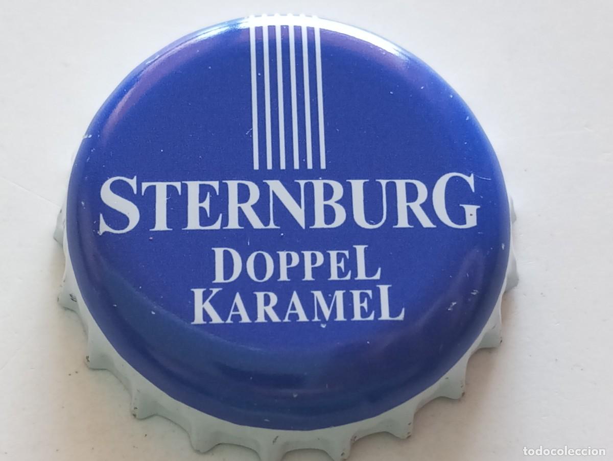 Coleccionismo de cervezas: Chapa tap&oacute;n corona de la cerveza alemana STERNBURG DOPPEL KARAMEL