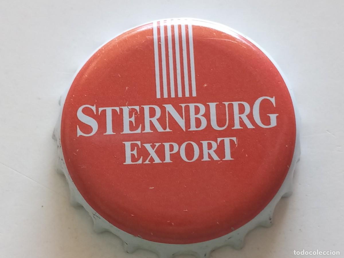 Coleccionismo de cervezas: Chapa tap&oacute;n corona de la cerveza alemana STERNBURG EXPORT