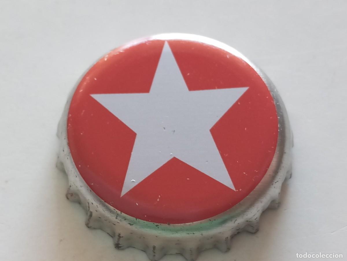 Coleccionismo de cervezas: Chapa tap&oacute;n corona de la cerveza alemana STERNBURG