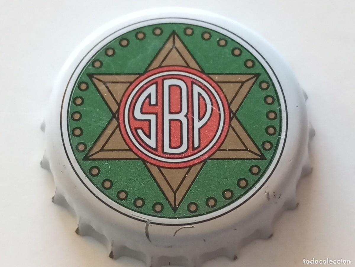Coleccionismo de cervezas: Chapa tap&oacute;n corona de la cerveza alemana SBP STERNQUELL BRAUEREI PLAUEN